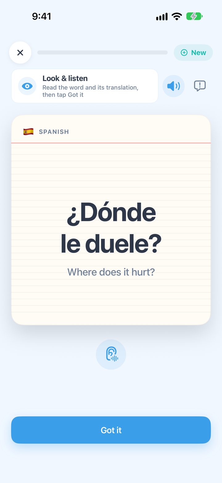 The words you actually need at 35,000 feet.